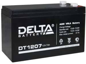 Аккумулятор DELTA DT1207 АКБ-7А/ч 12В
