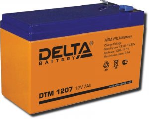 Аккумулятор DELTA DTM1207 АКБ-7А/ч 12В